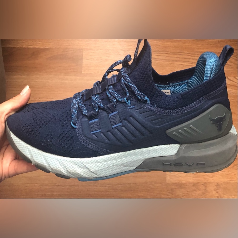Under Armour UA project rock 3 “ academy blue” men’s 10.5 - Picture 10 of 11